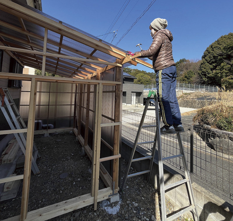 軒（げ）をつくる