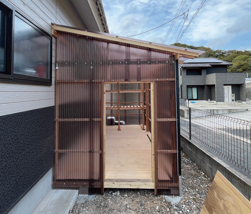 軒（げ）をつくる