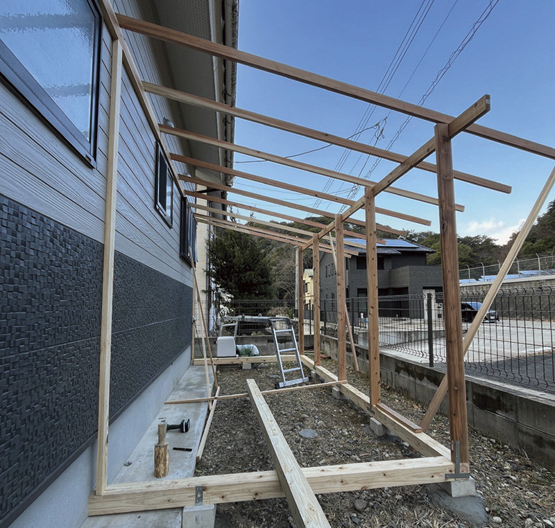 軒（げ）をつくる