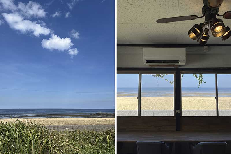 海とカフェ